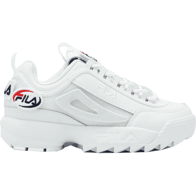 Fila Disruptor 2 Patches White
