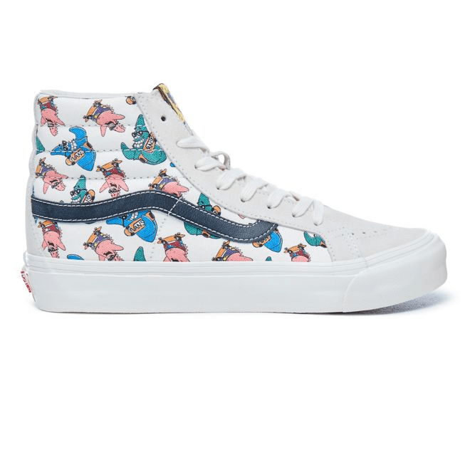 Vans Sk8-Hi Spongebob Beige