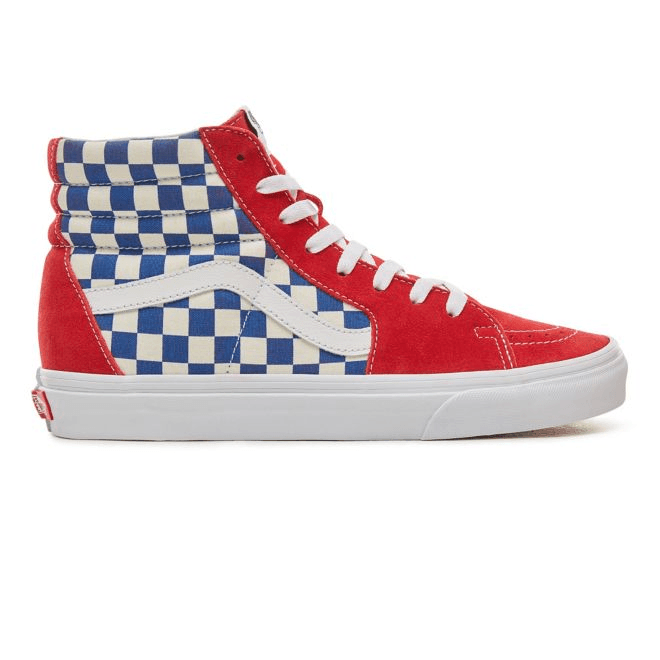 Vans Sk8-Hi BMX Checkerboard True Blue Red
