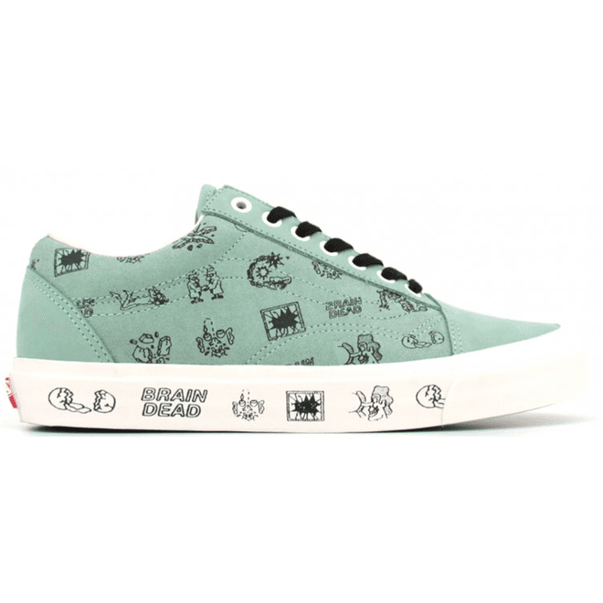 Vans Old Skool Brain Dead Green