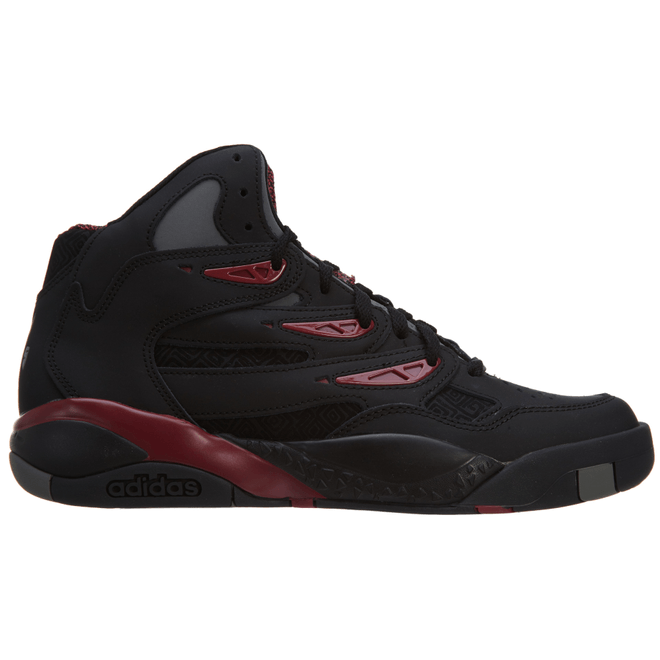 adidas Mutombo 2 Originals Basketball Shoe Cblack/Cblack/Cburgu C75206