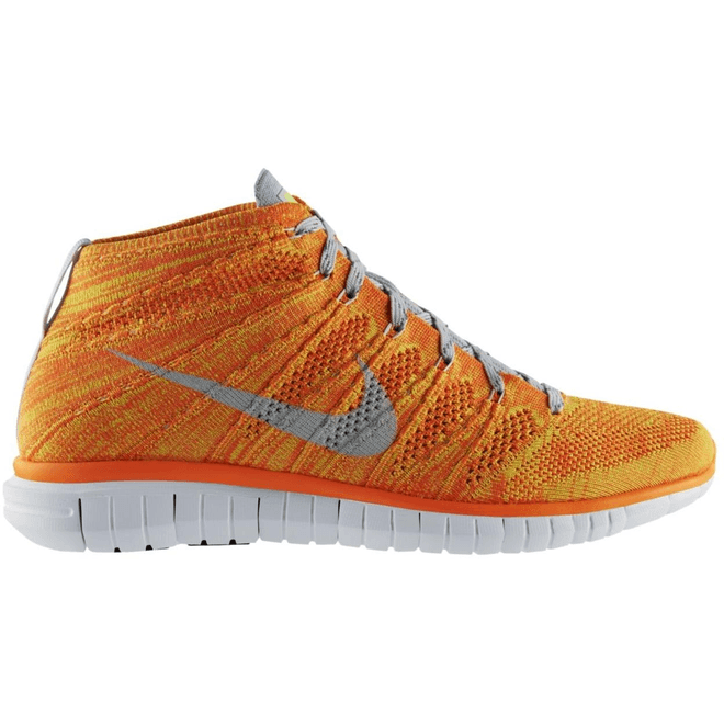 Nike Free Flyknit Chukka Total Orange Volt