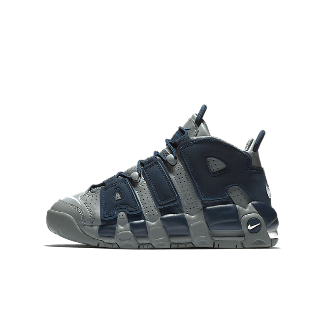 Nike Air More Uptempo 96 Cool Grey Midnight Navy (GS) 415082-009