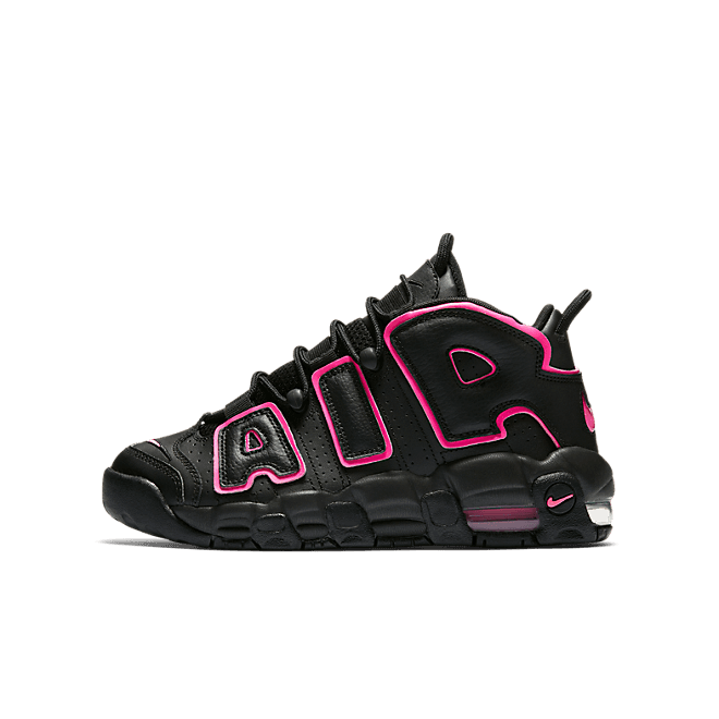 Nike Air More Uptempo Black Pink Blast (GS)