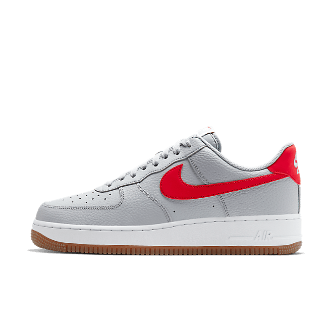 Nike Air Force 1 '07 Wolf Grey University Red