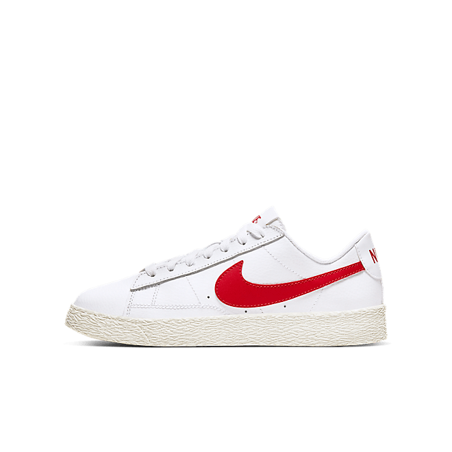 Nike Blazer Low White University Red (GS) CZ7106-100
