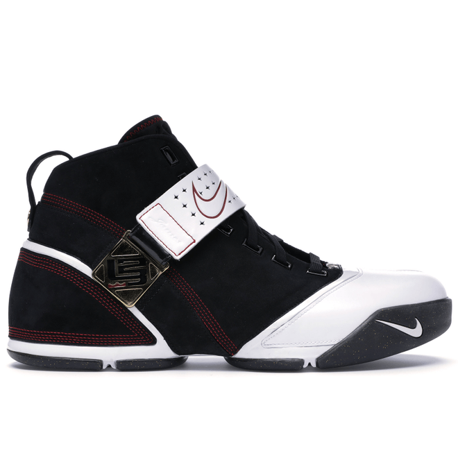 Nike LeBron 5 Black Crimson Black 317253-011
