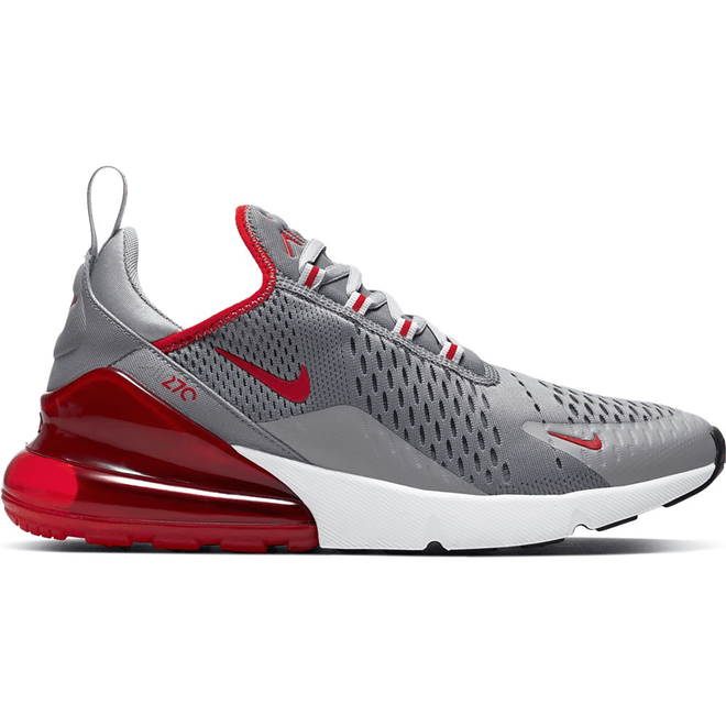 Nike Air Max 270 Particle Grey University Red