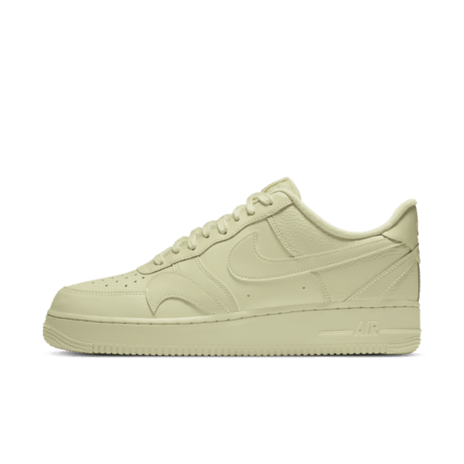 Nike Air Force 1 Misplaced Swoosh 'Pale Yellow'