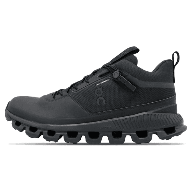 On Running Black Cloud Hi Waterproof
