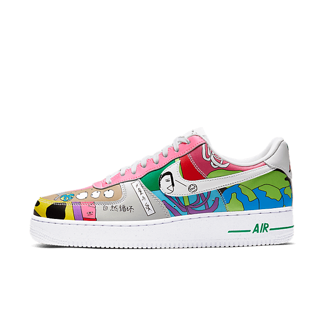 Ruohan Wang X Nike Air Force 1 Flyleather CZ3990-900