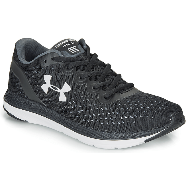 Under Armour  CHARGED IMPULSE  men's Running Trainers in Black 3021950-002