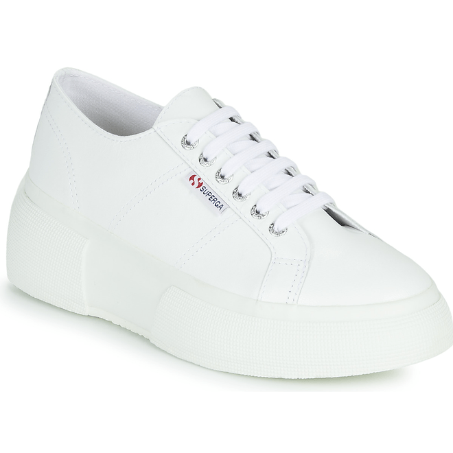 Superga  2287 LEANAPPAW  women's Shoes (Trainers) in White