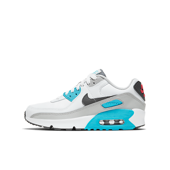 Nike Air Max 90 GS 'Chlorine Blue and Fusion Red' CD6864-108