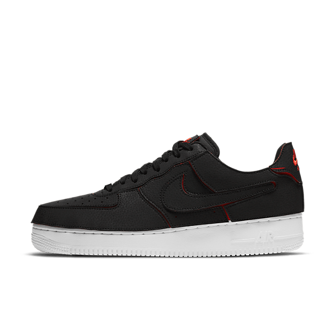 Nike Air Force 1 Low 1/1 Black Chile Red DD2429-001