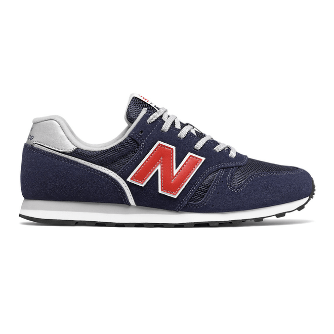 New Balance 373v2 - Navy with Red