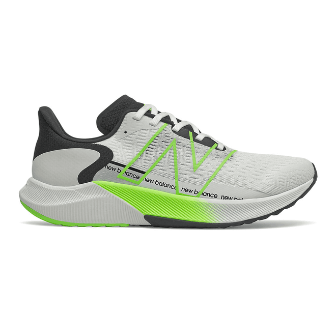New Balance FuelCell Propel v2 - White with Energy Lime