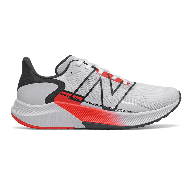 New Balance FuelCell Propel v2 - White with Neo Flame