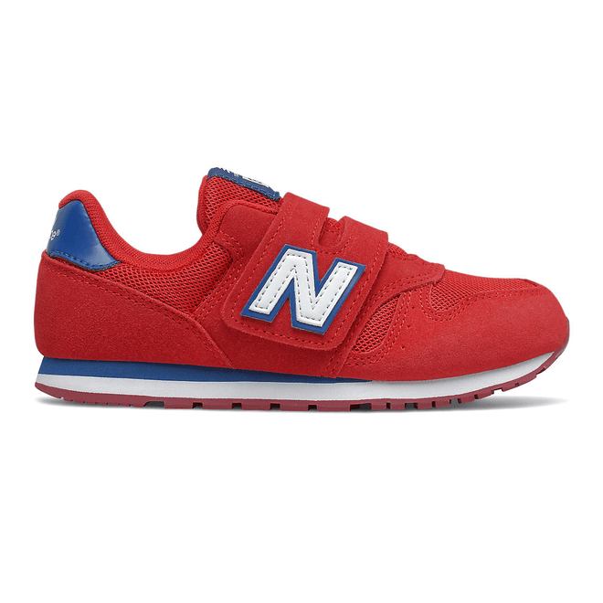 New Balance 373 Hook & Loop - Team Red with Captain Blue YV373SRW