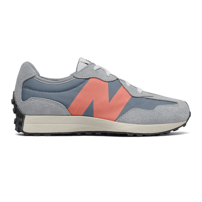 New Balance 327 - Ocean Grey with Paradise Pink GS327FO