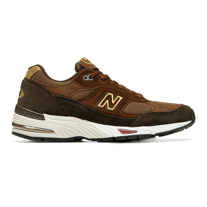 New Balance Made in UK 991 - Black Coffee with Brown M991YOX