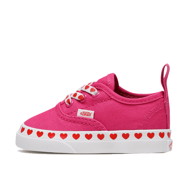 Vans Authentic Elastic Heart Foxing Fuchsia Purple High Risk Red TD VN0A4BUY30V1