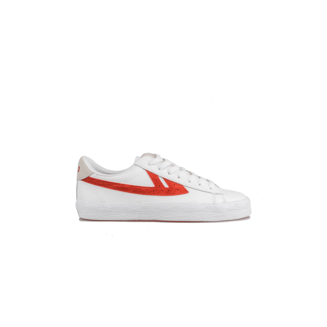 Warrior Dime Leather White Red