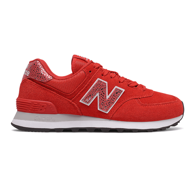New Balance 574 - Velocity Red with White WL574AR2