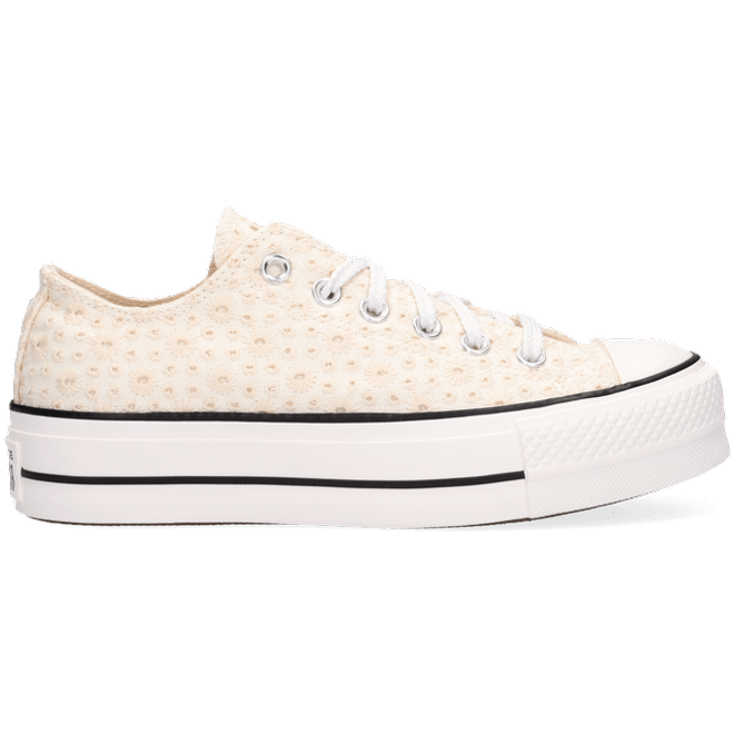 Canvas Broderie Platform Chuck Taylor All Star Low Top 571281C
