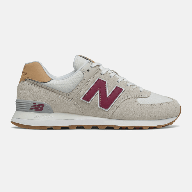 New Balance 574 - Timberwolf with Grey Oak