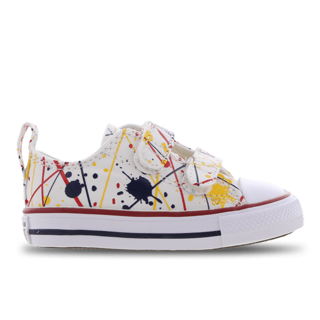 Paint Splatter Easy-On Chuck Taylor All Star Low Top voor peuters 771909C