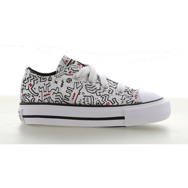Converse x Keith Haring Chuck Taylor All Star Low Top voor peuters