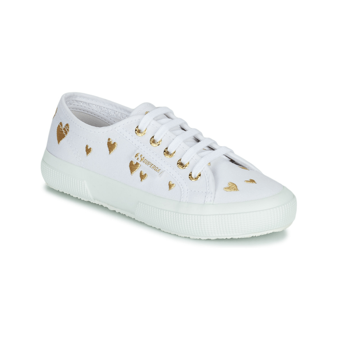 Superga 2750 COTJEMBROIDERY LAMEHEARTS S21113W-A1Z