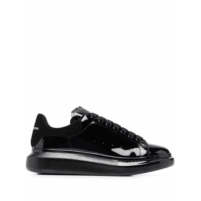 Alexander McQueen Oversize high-shine lace-up