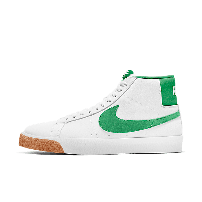 Nike SB Zoom Blazer Mid Summit White Lucky Green