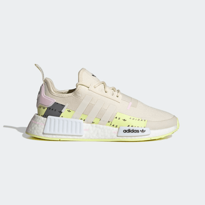 adidas NMD R1 Wonder White Pulse Yellow Pink (W)