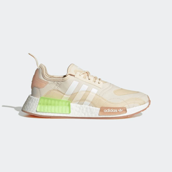 adidas NMD R1 Wonder White Signal Green (W)