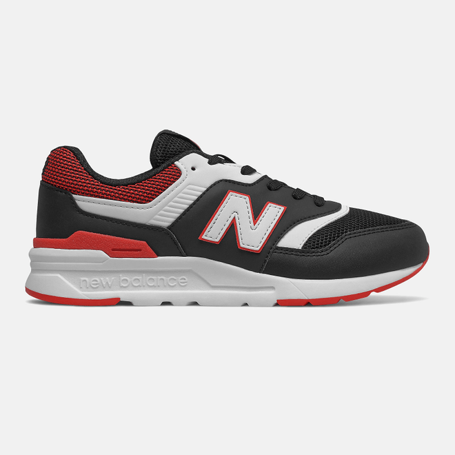 New Balance 997H - Black with Velocity Red