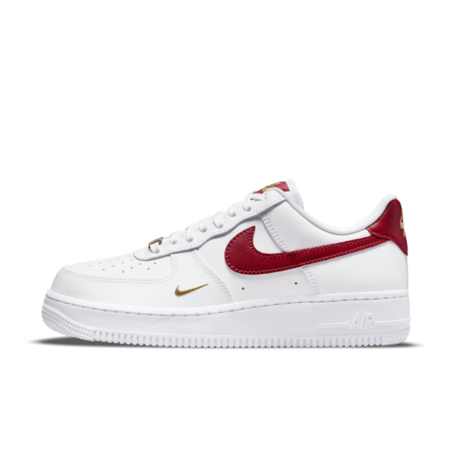 Nike Air Force 1 '07 Essential 'Red Swoosh' CZ0270-104