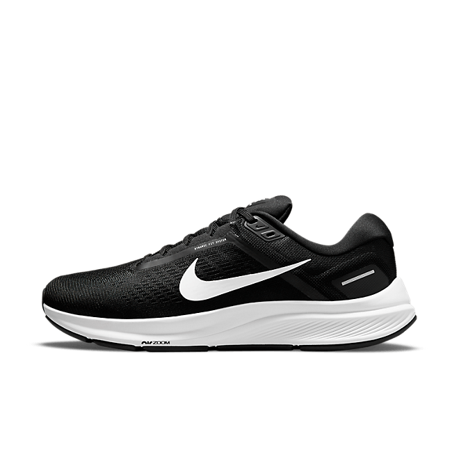 Nike  NIKE AIR ZOOM STRUCTURE 24  men's Running Trainers in Black
