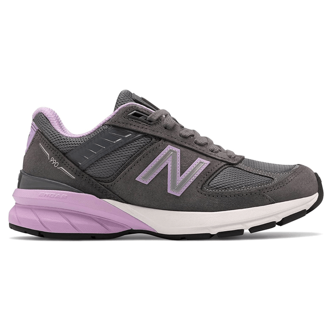 New Balance 990v5 Made In USA Lead Dark Violet Glow (W)