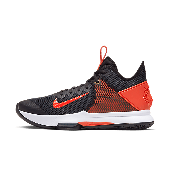 Nike LeBron Witness 4 Black Team Orange CD0188-003