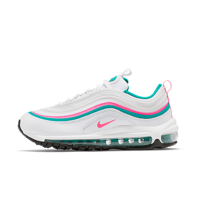 Womens Nike Air Max 97 White Pink Turbo Green WMNS