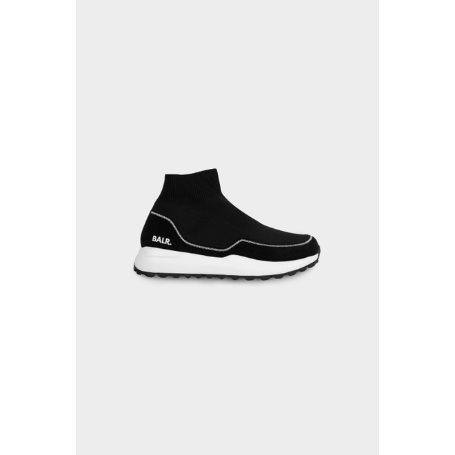 Sock Runner Soft Suede Sneaker Kids Jet BALR-6608634773640