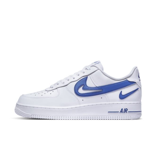 Nike Air Force 1 Cut-Out Swoosh 'Game Royal' DR0143-100