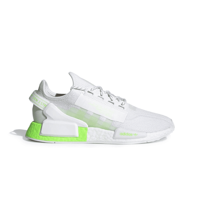 adidas NMD R1 V2 White Signal Green
