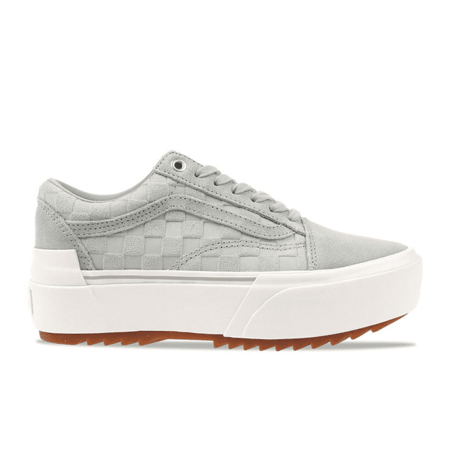 Vans Old Skool Stacked Grijs/Wit Dames