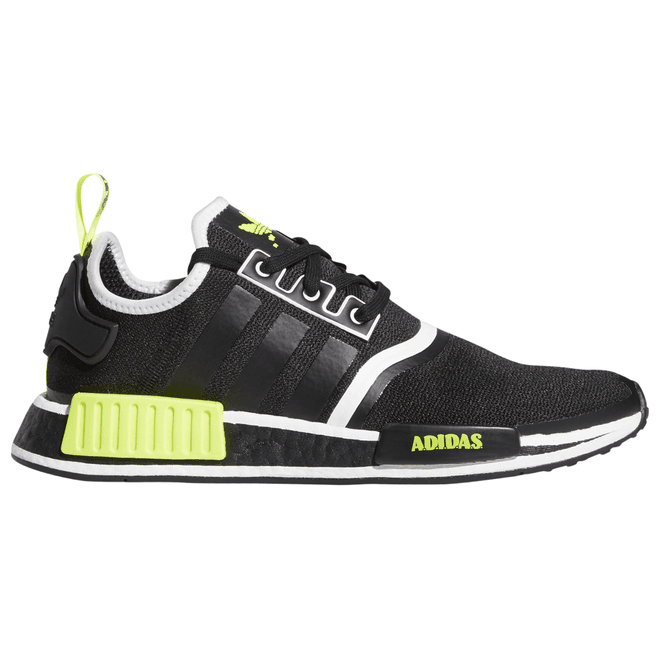 adidas NMD R1 Black Solar Yellow
