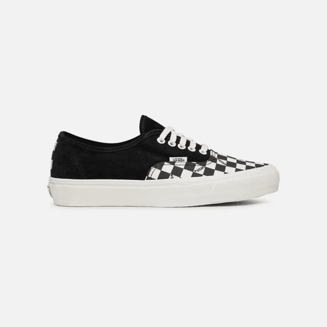 Vans OG Authentic LX 'Black Checkerboard Toe' Black/True White Canvas