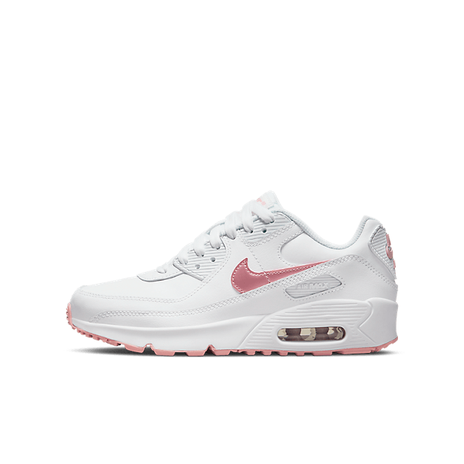Nike Nike Air Max 90 LTR GS Wit / Roze CD6864-115